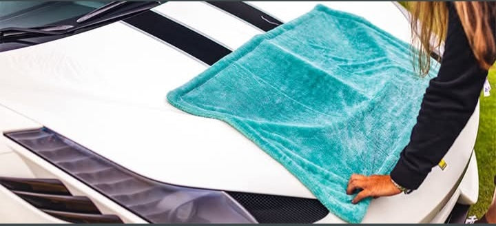 Microfiber car drying towel