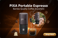 Portable espresso maker