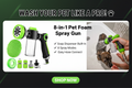 8-in-1 Dog Washing Sprayer