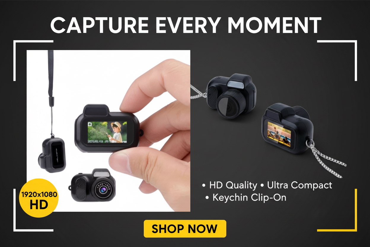 Tiny KeyChaine Camera